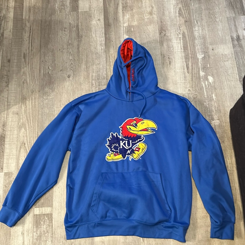 Kansas sweatshirt blue.
